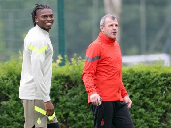 Football, CL, AC Milan Training