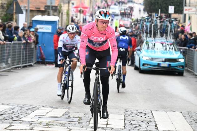 09-05-2023 Giro D italia; Tappa 04 Venosa - Lago Laceno; 2023, Soudal - Quickstep; Evenepoel, Remco; Venosa; 