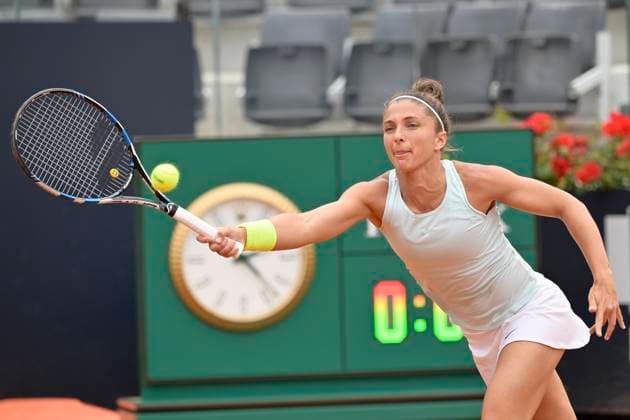 Photo Fabrizio Corradetti LaPresse May 10 2023 Rome, Italy Tennis Internazionali BNL d Italia 2023 Anastasia Pavlyuchenkova (RUS) vs Sara Errani (ITA) In the pic: Sara Errani (ITA)  Copyright: xFabrizioxCorradettix xLaPressex