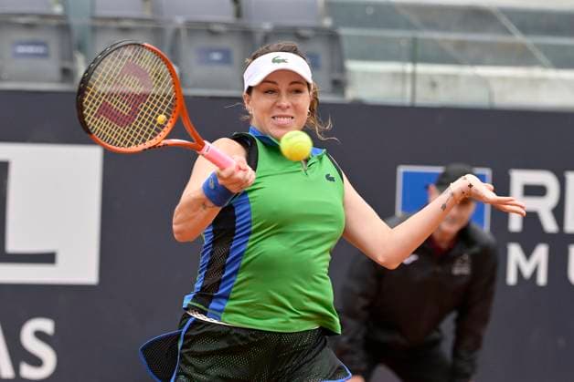 Photo Fabrizio Corradetti LaPresse May 10 2023 Rome, Italy Tennis Internazionali BNL d Italia 2023 Anastasia Pavlyuchenkova (RUS) vs Sara Errani (ITA) In the pic: Anastasia Pavlyuchenkova (RUS)  Copyright: xFabrizioxCorradettix xLaPressex