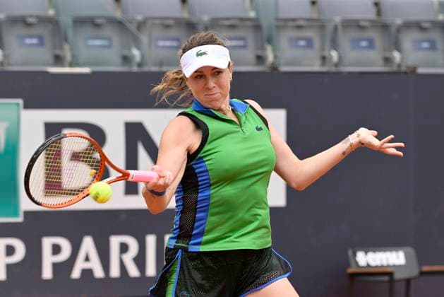 Photo Fabrizio Corradetti LaPresse May 10 2023 Rome, Italy Tennis Internazionali BNL d Italia 2023 Anastasia Pavlyuchenkova (RUS) vs Sara Errani (ITA) In the pic: Anastasia Pavlyuchenkova (RUS)  Copyright: xFabrizioxCorradettix xLaPressex