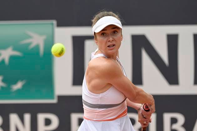 Photo Fabrizio Corradetti LaPresse May 10 2023 Rome, Italy Tennis Internazionali BNL d Italia 2023 Lesia Tsurenko (UKR) vs Elina Svitolina (UKR) In the pic: Elina Svitolina (UKR)  Copyright: xFabrizioxCorradettix xLaPressex