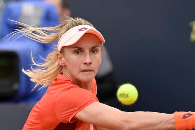 Photo Fabrizio Corradetti LaPresse May 10 2023 Rome, Italy Tennis Internazionali BNL d Italia 2023 Lesia Tsurenko (UKR) vs Elina Svitolina (UKR) In the pic: Lesia Tsurenko (UKR)  Copyright: xFabrizioxCorradettix xLaPressex