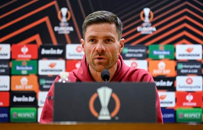 Football, EL, Bayer Leverkusen Press Conference