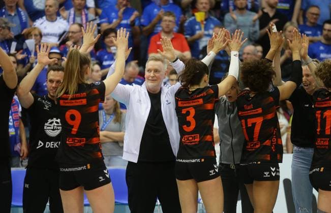 Volleyball, Women, Allianz MTV Stuttgart hold on to coach Tore Aleksandersen, archive pictures