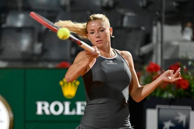 Photo Fabrizio Corradetti LaPresse May 10 2023 Rome, Italy Tennis Internazionali BNL d Italia 2023 Arantxa Rus (NED) vs Camila Giorgi (ITA) In the pic: Camila Giorgi (ITA)  Copyright: xFabrizioxCorradettix xLaPressex