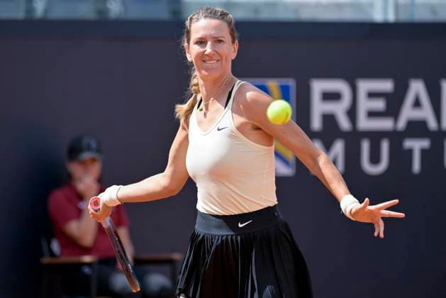 Photo Fabrizio Corradetti LaPresse May 11 2023 Rome, Italy Tennis Internazionali BNL d Italia 2023 Victoria Azarenka (BLR) vs Sloane Stephens (USA) In the pic: Victoria Azarenka (BLR)  Copyright: xFabrizioxCorradettix xLaPressex
