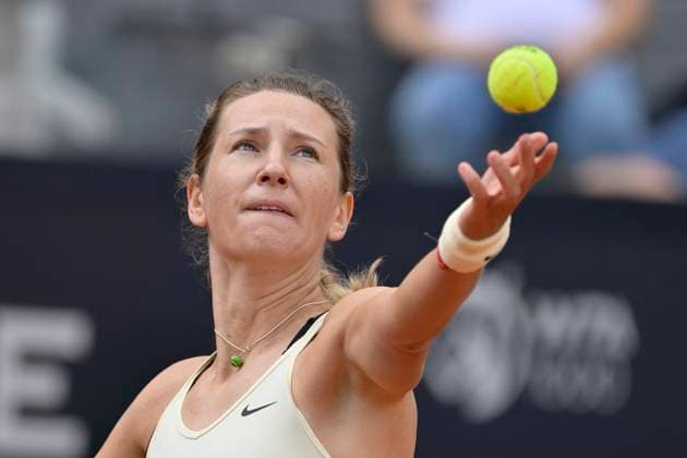 Photo Fabrizio Corradetti LaPresse May 11 2023 Rome, Italy Tennis Internazionali BNL d Italia 2023 Victoria Azarenka (BLR) vs Sloane Stephens (USA) In the pic: Victoria Azarenka (BLR)  Copyright: xFabrizioxCorradettix xLaPressex