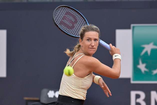 Photo Fabrizio Corradetti LaPresse May 11 2023 Rome, Italy Tennis Internazionali BNL d Italia 2023 Victoria Azarenka (BLR) vs Sloane Stephens (USA) In the pic: Victoria Azarenka (BLR)  Copyright: xFabrizioxCorradettix xLaPressex