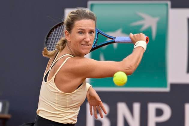 Photo Fabrizio Corradetti LaPresse May 11 2023 Rome, Italy Tennis Internazionali BNL d Italia 2023 Victoria Azarenka (BLR) vs Sloane Stephens (USA) In the pic: Victoria Azarenka (BLR)  Copyright: xFabrizioxCorradettix xLaPressex