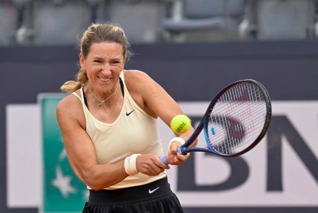Photo Fabrizio Corradetti LaPresse May 11 2023 Rome, Italy Tennis Internazionali BNL d Italia 2023 Victoria Azarenka (BLR) vs Sloane Stephens (USA) In the pic: Victoria Azarenka (BLR)  Copyright: xFabrizioxCorradettix xLaPressex