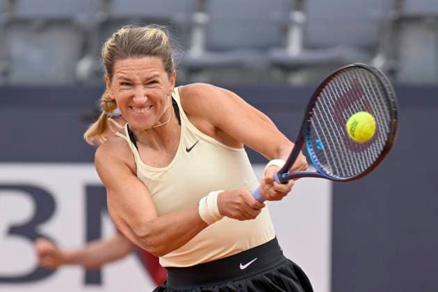 Photo Fabrizio Corradetti LaPresse May 11 2023 Rome, Italy Tennis Internazionali BNL d Italia 2023 Victoria Azarenka (BLR) vs Sloane Stephens (USA) In the pic: Victoria Azarenka (BLR)  Copyright: xFabrizioxCorradettix xLaPressex