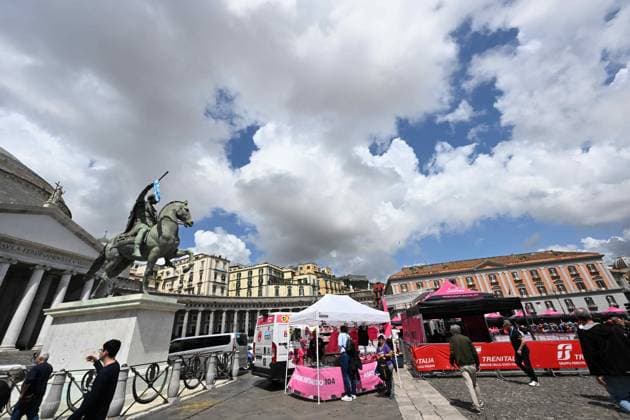 11-05-2023 Giro D italia; Tappa 06 Napoli - Napoli; Napoli - Piazza Del Plebiscito; 