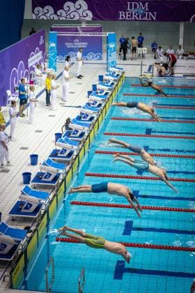 Swimming Berlin 11 05 2023 Para Swimming IDM 2023 Start Feature