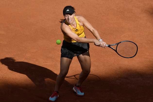 Jessica Pegula of United States of America during her match against Taylor Townsend of United States of America at the Internazionali BNL d Italia tennis tournament at Foro Italico in Rome, Italy on May 11th, 2023. antoniettaxbaldassarre