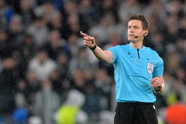 Photo Tano Pecoraro LaPresse May 11, 2023 - Turin, Italy Soccer Juventus vs Siviglia - UEFA Europa League 2022 2023 - Allianz Stadium In the photo: Daniel Siebert referee  Copyright: xTanoxPecoraro LaPressex