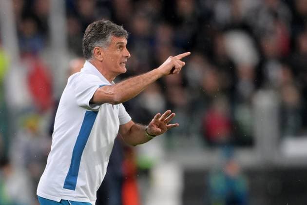 Photo Tano Pecoraro LaPresse May 11, 2023 - Turin, Italy Soccer Juventus vs Siviglia - UEFA Europa League 2022 2023 - Allianz Stadium In the photo: Jose Luis Mendilibar coach  Copyright: xTanoxPecoraro LaPressex