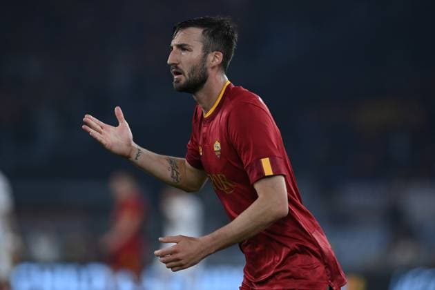 Bryan Cristante (Roma) during the UEFA Europa League 2022 2023 match between Roma 1-0 Leverkusen at Olimpic Stadium on May 11, 2023 in Roma, Italy. Noxthirdxpartyxsales  (218225259)