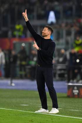 AS Roma v Bayer 04 Leverkusen: Semi-Final First Leg - UEFA Europa League Xabi Alonso of Bayer 04 Leverkusen during the first leg of the Semi-final of the UEFA Europa League between A.S. Roma vs Bayer 04 Leverkusen on May 11, 2023 at the Stadio Olimpico in Rome. Rome Italy Italy  Copyright: xDomenicoxCippitellix originalFilename:cippitelli-asromavs230511_npbB0.jpg