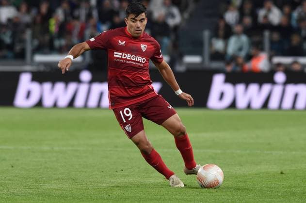 IPP20230511 Football - soccer: UEFA Europa League 2022 2023, Juventus F.C. - Sevilla FC, acuna marcos (Verwendung nur in Deutschland - GERMANY ONLY) *** IPP20230511 Football soccer UEFA Europa League 2022 2023, Juventus F C Sevilla FC, acuna marcos use only in Germany GERMANY ONLY 