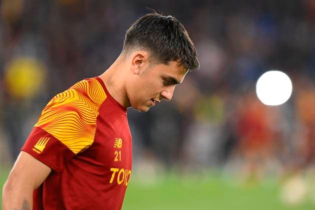AS Roma v Bayer 04 Leverkusen: Semi-Final First Leg - UEFA Europa League Paulo Dybala of A.S. Roma during the first leg of the Semi-final of the UEFA Europa League between A.S. Roma vs Bayer 04 Leverkusen on May 11, 2023 at the Stadio Olimpico in Rome. Rome Italy Italy  Copyright: xDomenicoxCippitellix originalFilename:cippitelli-asromavs230511_npMrT.jpg