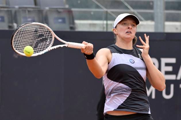 Photo Fabrizio Corradetti LaPresse May 12 2023 Rome, Italy Tennis Internazionali BNL d Italia 2023 Iga Swiatek (POL) vs Anastasia Pavlychenkova (RUS) In the pic: Iga Swiatek (POL)  Copyright: xFabrizioxCorradettix xLaPressex