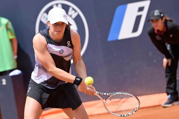 Photo Fabrizio Corradetti LaPresse May 12 2023 Rome, Italy Tennis Internazionali BNL d Italia 2023 Iga Swiatek (POL) vs Anastasia Pavlychenkova (RUS) In the pic: Iga Swiatek (POL)  Copyright: xFabrizioxCorradettix xLaPressex