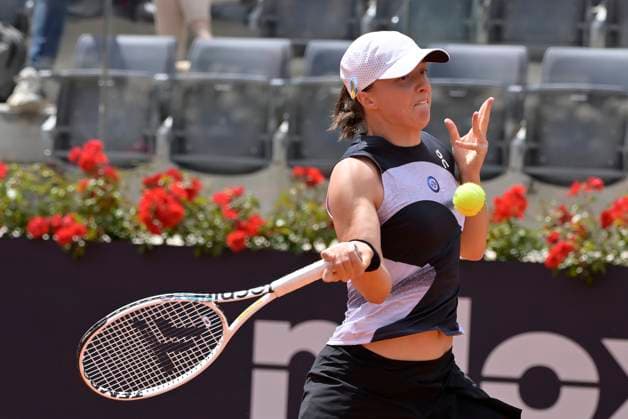 Photo Fabrizio Corradetti LaPresse May 12 2023 Rome, Italy Tennis Internazionali BNL d Italia 2023 Iga Swiatek (POL) vs Anastasia Pavlychenkova (RUS) In the pic: Iga Swiatek (POL)  Copyright: xFabrizioxCorradettix xLaPressex