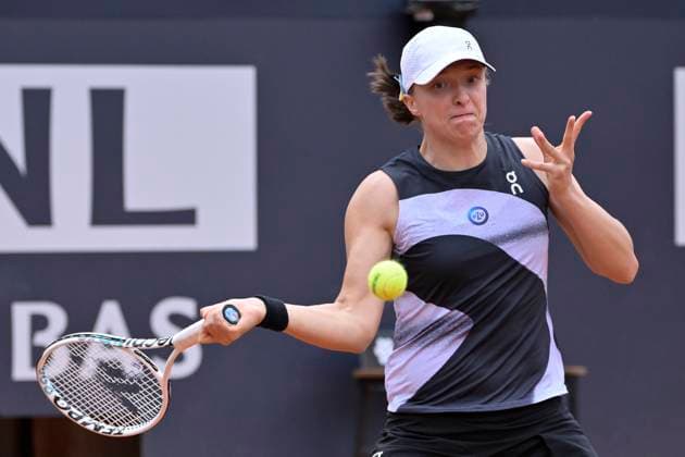 Photo Fabrizio Corradetti LaPresse May 12 2023 Rome, Italy Tennis Internazionali BNL d Italia 2023 Iga Swiatek (POL) vs Anastasia Pavlychenkova (RUS) In the pic: Iga Swiatek (POL)  Copyright: xFabrizioxCorradettix xLaPressex