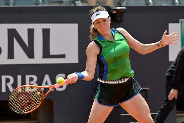 Photo Fabrizio Corradetti LaPresse May 12 2023 Rome, Italy Tennis Internazionali BNL d Italia 2023 Iga Swiatek (POL) vs Anastasia Pavlychenkova (RUS) In the pic: Anastasia Pavlychenkova (RUS)  Copyright: xFabrizioxCorradettix xLaPressex