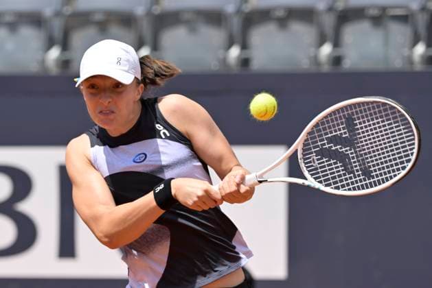 Photo Fabrizio Corradetti LaPresse May 12 2023 Rome, Italy Tennis Internazionali BNL d Italia 2023 Iga Swiatek (POL) vs Anastasia Pavlychenkova (RUS) In the pic: Iga Swiatek (POL)  Copyright: xFabrizioxCorradettix xLaPressex