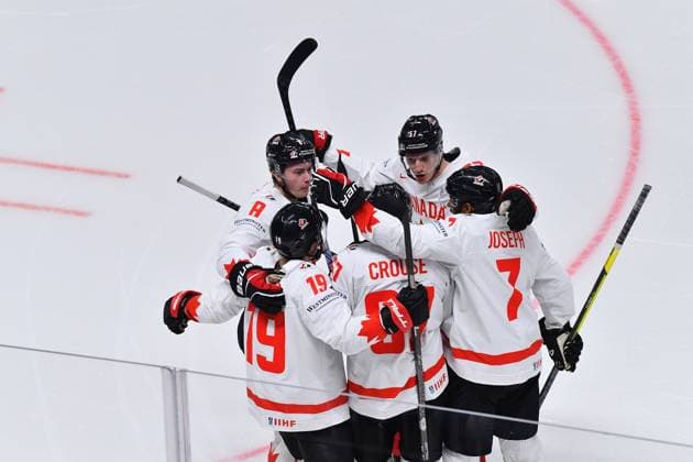 LATVIA, RIGA - 12.05.23: Game Latvia - Canada. IIHF 2023 Ice hockey, Eishockey World Championship, WM, Weltmeisterschaft  Copyright: xVITALIIxKLIUIEVx
