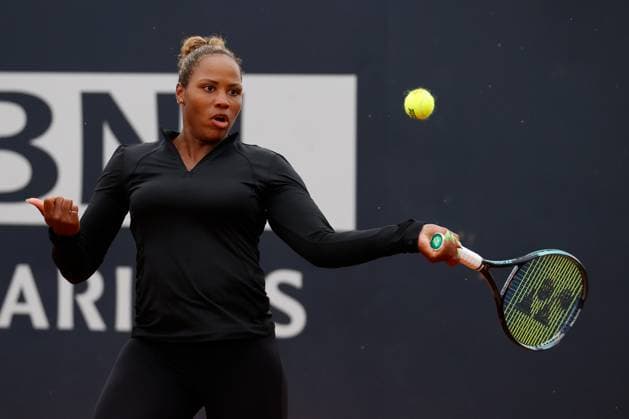 Taylor Townsend (USA) against Xiyu Wang (CHN) during Internazionali BNL d Italia (day6), Tennis Internationals in Rome, Italy, May 13 2023  Copyright: xAgnxFoto LiveMediax xipa-agency.x xLivexMediax 0 IPA_IPA37908104