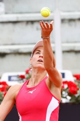 May 13, 2023, Rome, Naples, Italy: Anna Bondar (HUN) against Qinwen Zheng (CHN) during the 2nd round of ATP, Tennis Herren 1000 in Rome against , Italy, 13 May 2023 Rome Italy - ZUMAl131 20230513_zsp_l131_045 Copyright: xCiroxDexLucax
