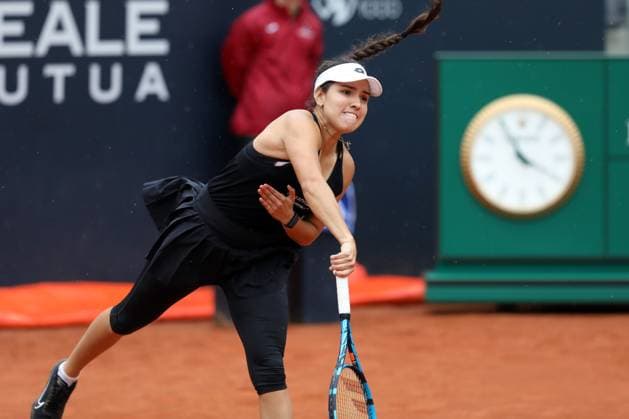 Rome, Italy 13.05.2023: Match Garcia of France again Osorio of Colombia during the Internazionali BNL d Italia tennis tournament at Foro Italico in Rome, Italy on May 13th, 2023.  Copyright: xmarcoxiacobuccix xipa-agency.netx xmarcoxiacobuccix 0 IPA_IPA37914406
