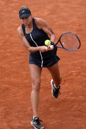 Rome, Italy 13.05.2023: Match between M.Linette of Poland again Haddad Maia of Brazil the Internazionali BNL d Italia tennis tournament at Foro Italico in Rome, Italy on May 13th, 2023.  Copyright: xmarcoxiacobuccix xipa-agency.netx xmarcoxiacobuccix 0 IPA_IPA37918146