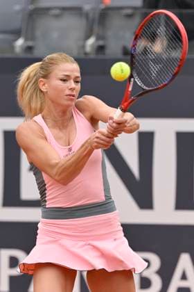 Photo Fabrizio Corradetti LaPresse May 14 2023 Rome, Italy Tennis Internazionali BNL d Italia 2023 Karolina Muchova (CZE) vs Camila Giorgi (ITA) In the pic: Camila Giorgi (ITA)  Copyright: xFabrizioxCorradettix xLaPressex