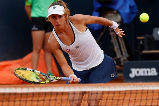 Julia Grabher (AUT) against Daria Kasatkina during Internazionali BNL d Italia (day7), Tennis Internationals in Rome, Italy, May 14 2023  Copyright: xAgnxFoto LiveMediax xipa-agency.x xLivexMediax 0 IPA_IPA37926932