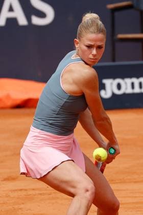 Camilla Giorgi (ITA) against Karolina Muchova (CZE) during Internazionali BNL d Italia (day7), Tennis Internationals in Rome, Italy, May 14 2023  Copyright: xAgnxFoto LiveMediax xipa-agency.x xLivexMediax 0 IPA_IPA37928812