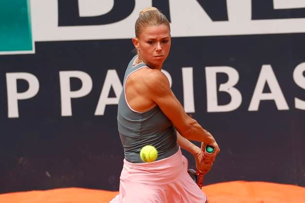 14th May 2023; Foro Italico, Rome, Italy: ATP, Tennis Herren 1000 Masters Rome, Day 7; Camilla Giorgi (ITA) against Karolina Muchova (CZE)  ActionPlus12510439 NaFoto