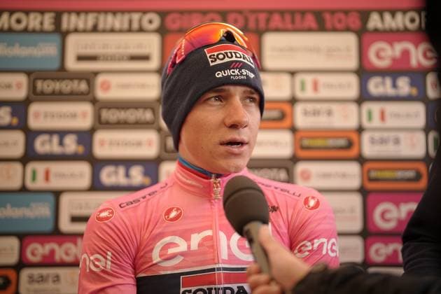 Cycling, Remco Evenepoel has to retire from the Giro d Italia after a positive coronal test, archive photos