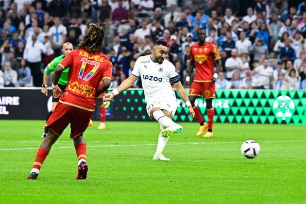 Dimitri Payet ( 10 - Olympique Marseille ) - FOOTBALL : Marseille vs Angers - Ligue 1 - 14 05 2023 FedericoPestellini Panoramic 