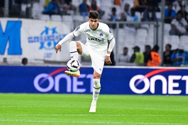 Leonardo BALERDI ( 5 - Olympique Marseille ) - FOOTBALL : Marseille vs Angers - Ligue 1 - 14 05 2023 FedericoPestellini Panoramic 