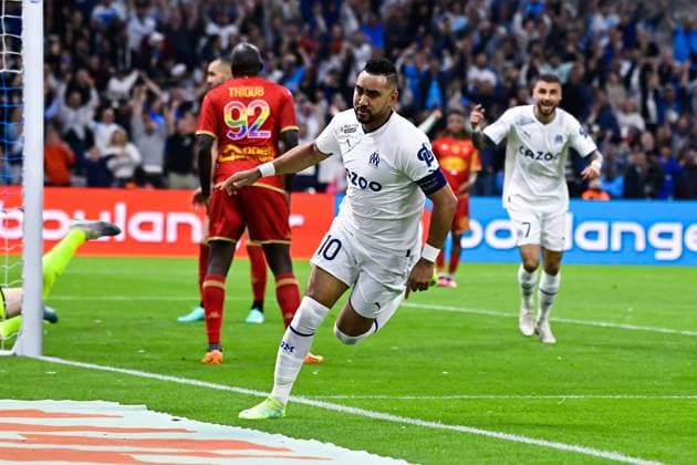 But de Dimitri Payet ( 10 - Olympique Marseille ) - FOOTBALL : Marseille vs Angers - Ligue 1 - 14 05 2023 FedericoPestellini Panoramic 