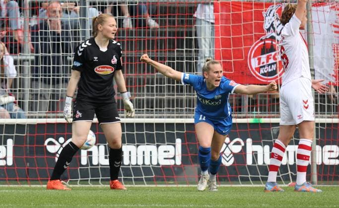 Linda Preuss Meppen , 1 FC Köln SV Meppen, Flyeralarm Womens Bundesliga, Matchday 20, Cologne, Germany, 14 05 2023