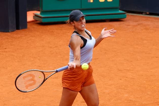 Tennis Internationals - Internazionali BNL d Italia (day8) Madison Keys (USA against Anhelina Kalinina (UKR during Internazionali BNL d Italia (day8), Tennis Internationals in Rome, Italy, May 15 2023 Rome Foro Italico Italy Copyright: xAgnxFotox xLiveMediax LPS_939659