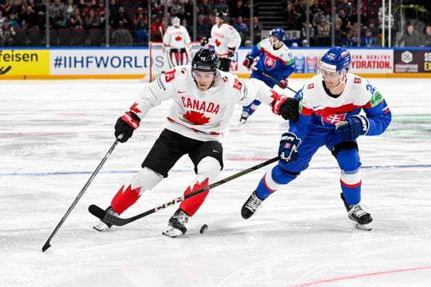 Ice hockey, World Championship, Slovakia - Canada