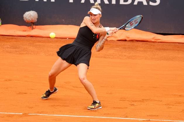 Tennis Internationals - Internazionali BNL d Italia (day8) Marketa Vondrousova (CZE) against Elena Rybakina during Internazionali BNL d Italia (day8), Tennis Internationals in Rome, Italy, May 15 2023 Rome Foro Italico Italy Copyright: xAgnxFotox xLiveMediax LPS_939780