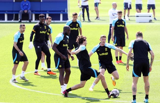Football, CL, Inter Milan Training