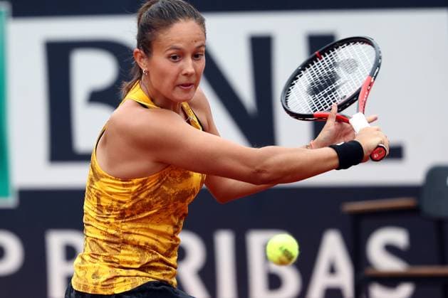 Rome, Italy 15.05.2023: J.Ostapenko of Latvia during the match against D.Kasatkina of Russia at the Women™s Internazionali BNL d Italia, ATP, Tennis Herren 1000, day 7, tennis tournament at Foro Italico in Rome, Italy on May 15th, 2023.  Copyright: xmarcoxiacobuccix xipa-agency.netx xmarcoxiacobuccix 0 IPA_IPA37952169